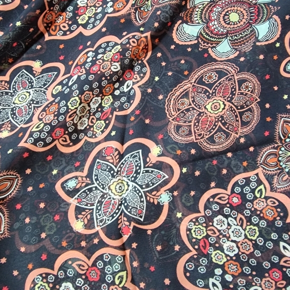 Lane Bryant Floral and paisley duster cardi one sz - Picture 6 of 8